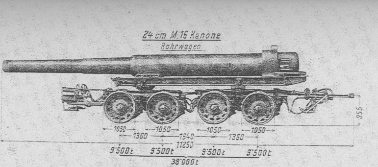 24 cm Kanone M.15 der k.u.k. Armee
